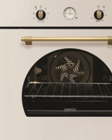Zanussi ZOB33701MR: Cuptor incorporabil cu design vintage 
